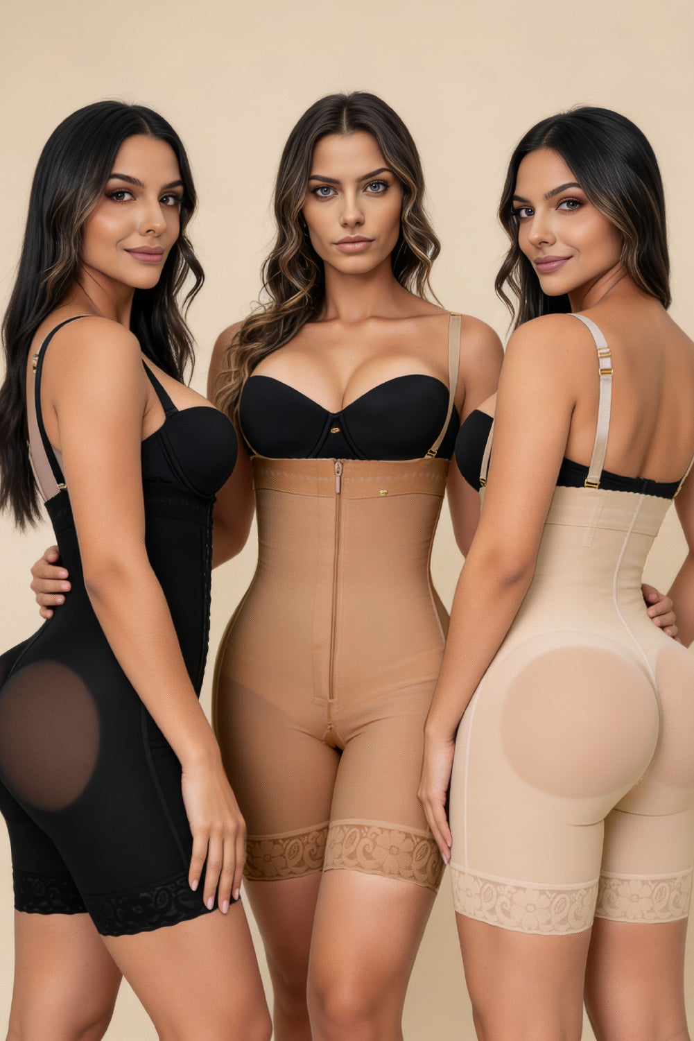 Faja Invisible Coqueta SMI7097 – Media Pierna Strapless
