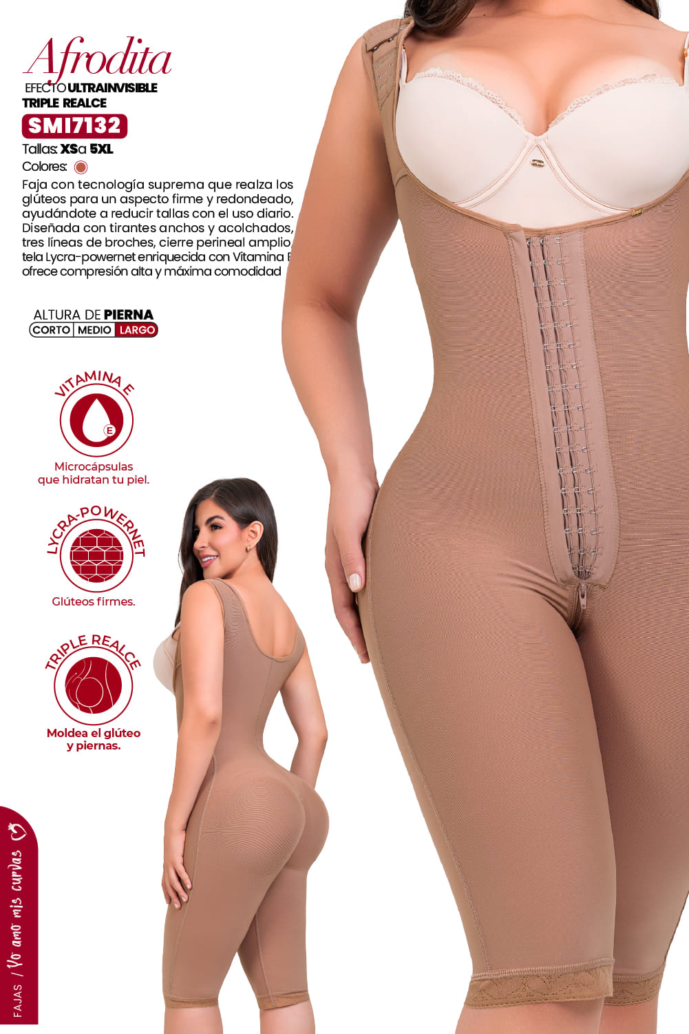 Faja Ultrainvisible Larga SMI7132 Afrodita