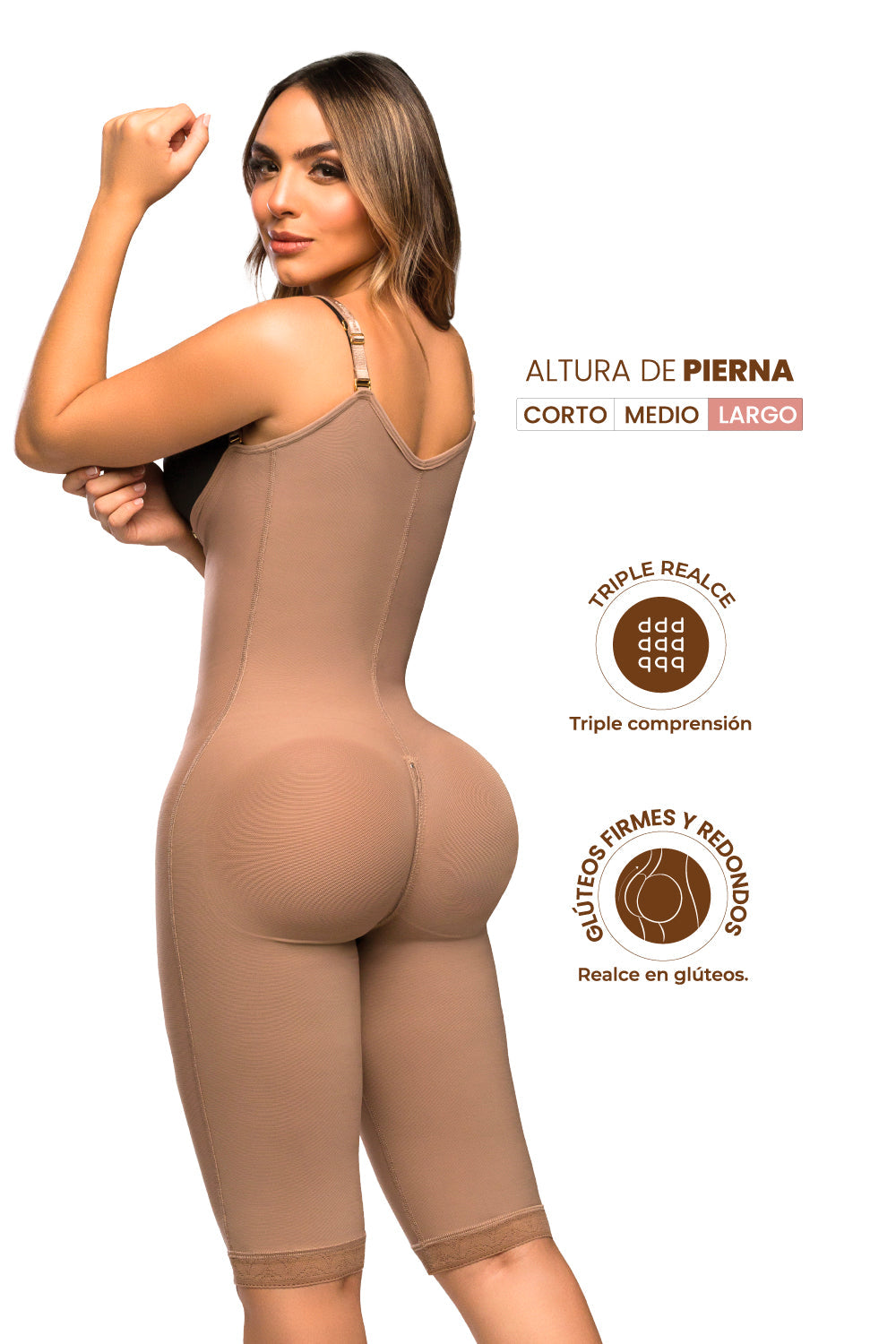 Faja SMI7155 – DUQUESA – Moldeadora con triple realce tipo “La Diosa” y tecnología textil avanzada
