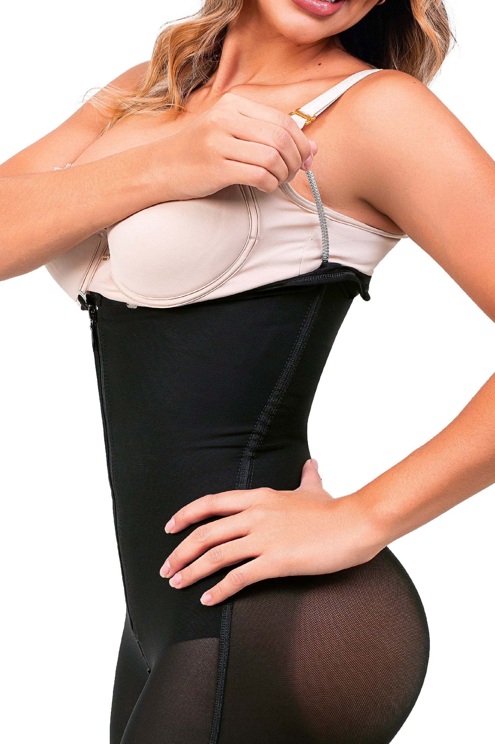 Faja Ultrainvisible SMI7089 La Esbelta – Media pierna, soporte removible y efecto lifting natural.