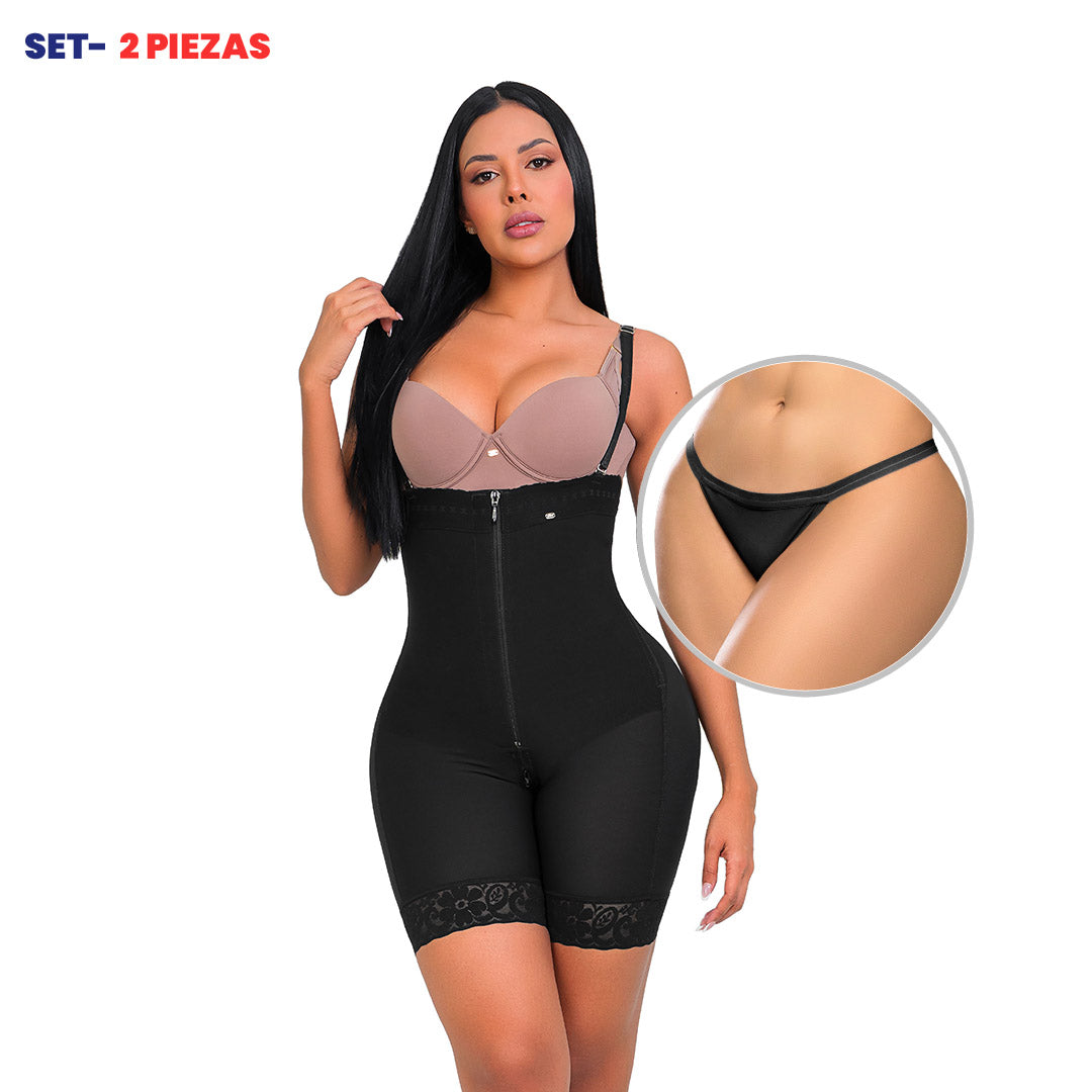 SMI7097-1 + Tanga Invisible SMI04038 (2 piezas: Faja y Tanga)