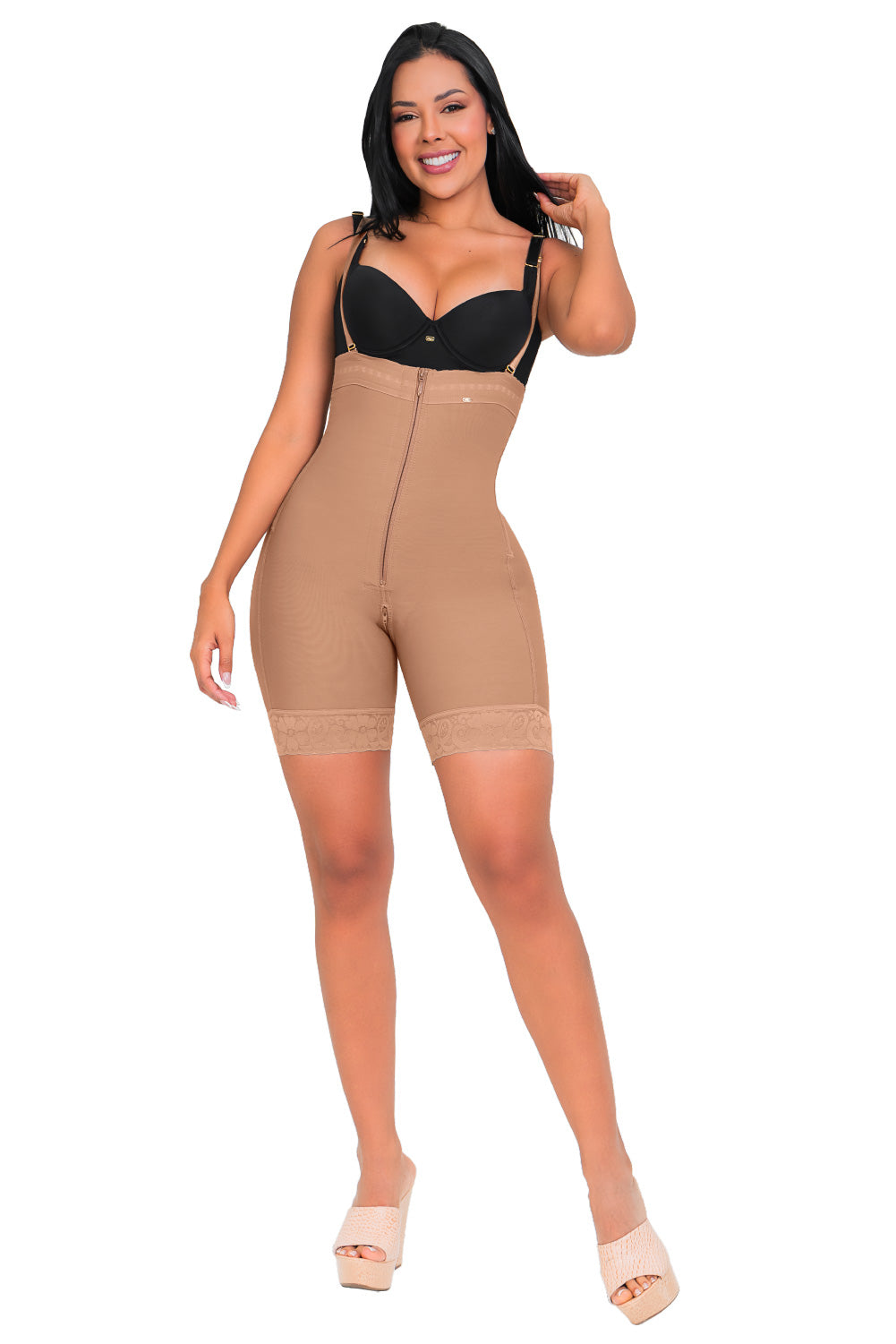 Faja Invisible Coqueta SMI7097 – Media Pierna Strapless