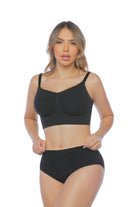 set de ropa interior sin costuras
top con panty moldeador
conjunto invisible cómodo para uso diario
set seamless 
ropa interior que no se marca y realza