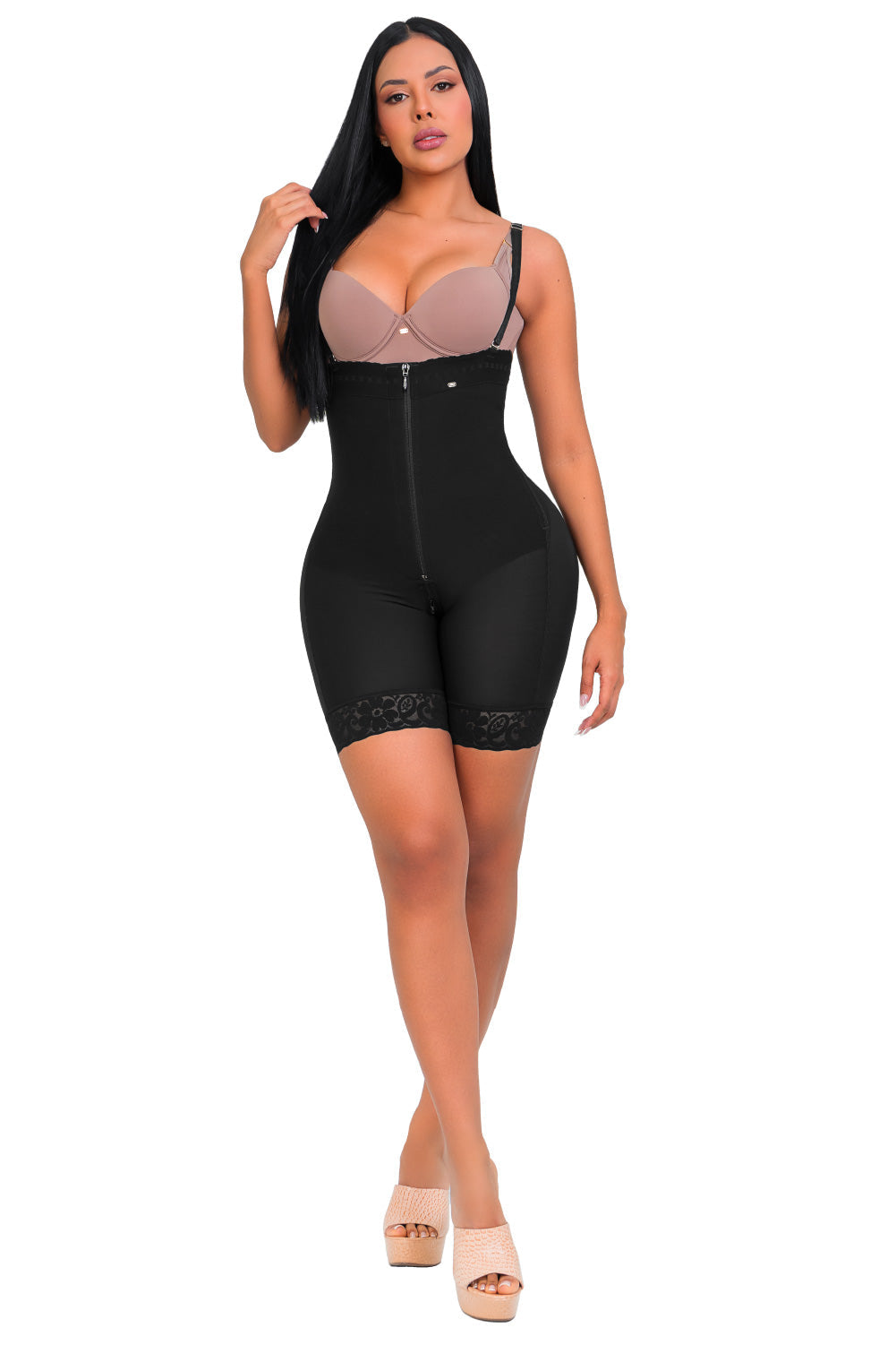 Faja Invisible Coqueta SMI7097 – Media Pierna Strapless