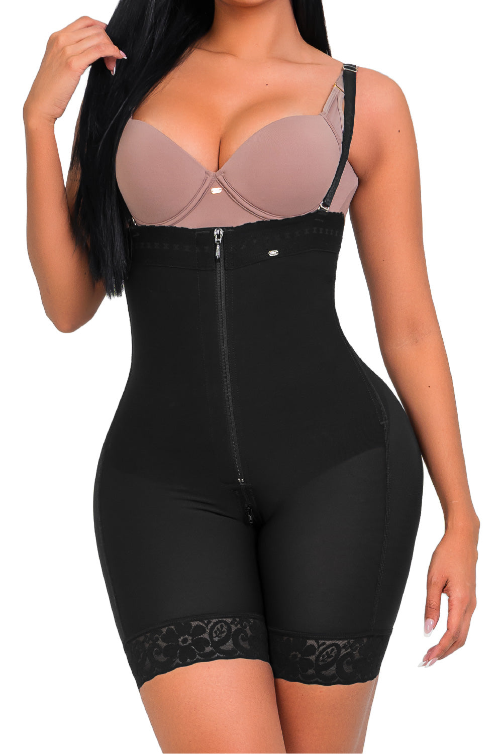 Faja Invisible Coqueta SMI7097 – Media Pierna Strapless