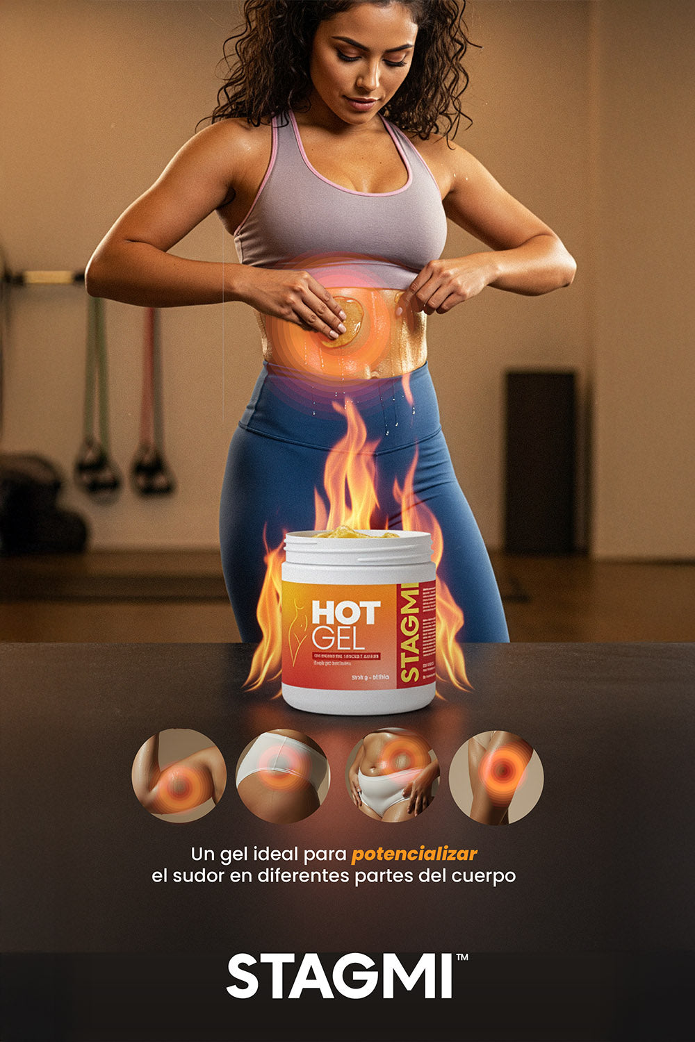 Gel Caliente Potenciador del sudor – Efecto Térmico SMI01000