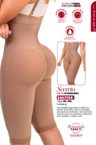 Faja Secreto SMI7108 Strapless de Alta Compresión con Tanga Invisible SMI04038