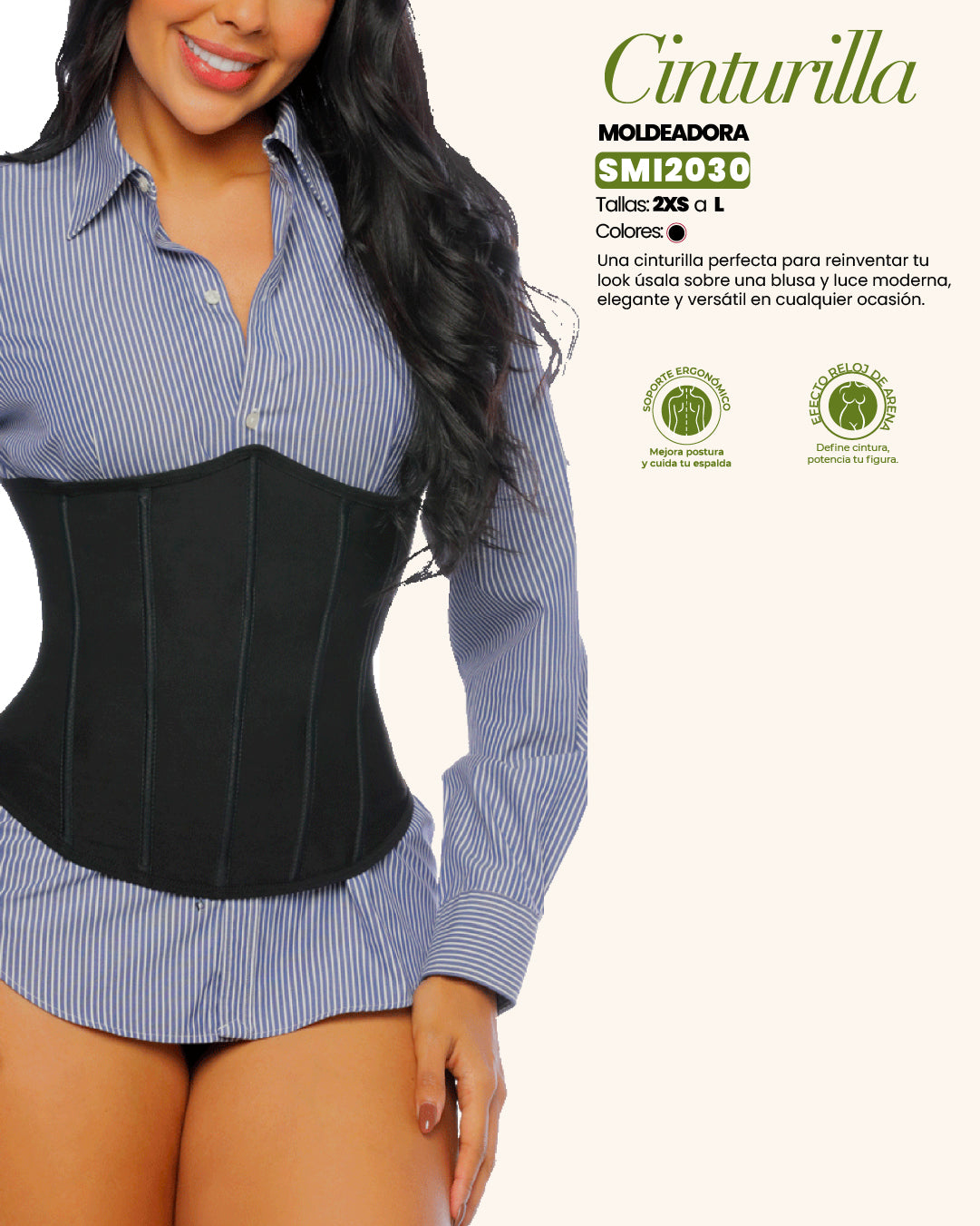 Cinturilla Externa SMI2030 Estilo y Definición para tus Outfits