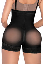 Faja Ultrainvisible strapless Stagmi SMI7151 con cierre frontal, soporte lateral y realce de glúteos – Tanga incluida y cierre perineal