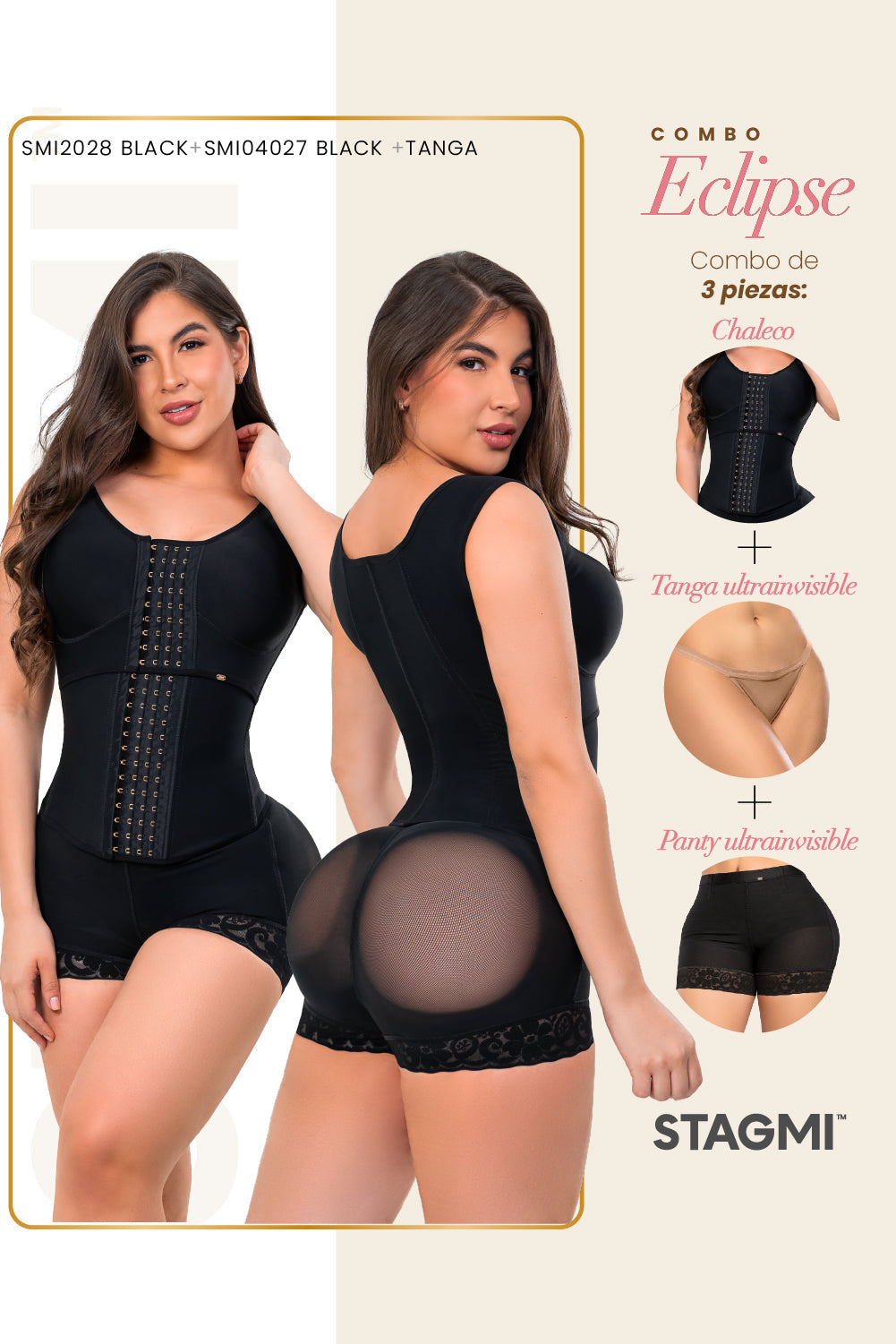 Comprar cinturilla moldeadora y panty Ultrainvisible negro en USA
Panty negro Ultrainvisible control abdomen y cinturilla femenina
