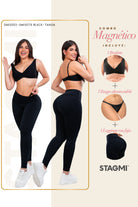 Combo Magnético panty + bralette de uso diario femenino en USA
Pantys que ofrecen comodidad y bralette ligero con estilo delicado
