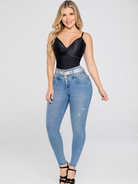 Jean Colombiano Azul Levanta Cola  Stagmi