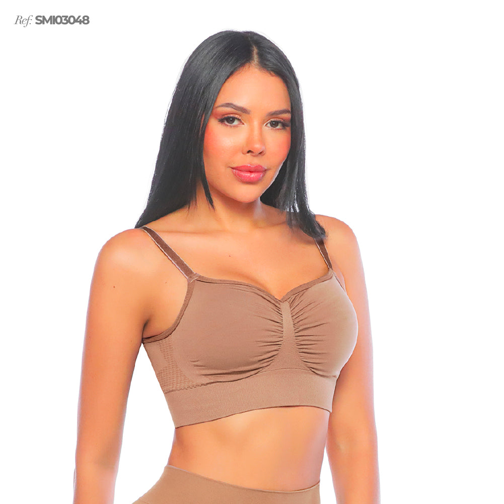 Brat Sin Costuras con Tanga Gratis – Moldea