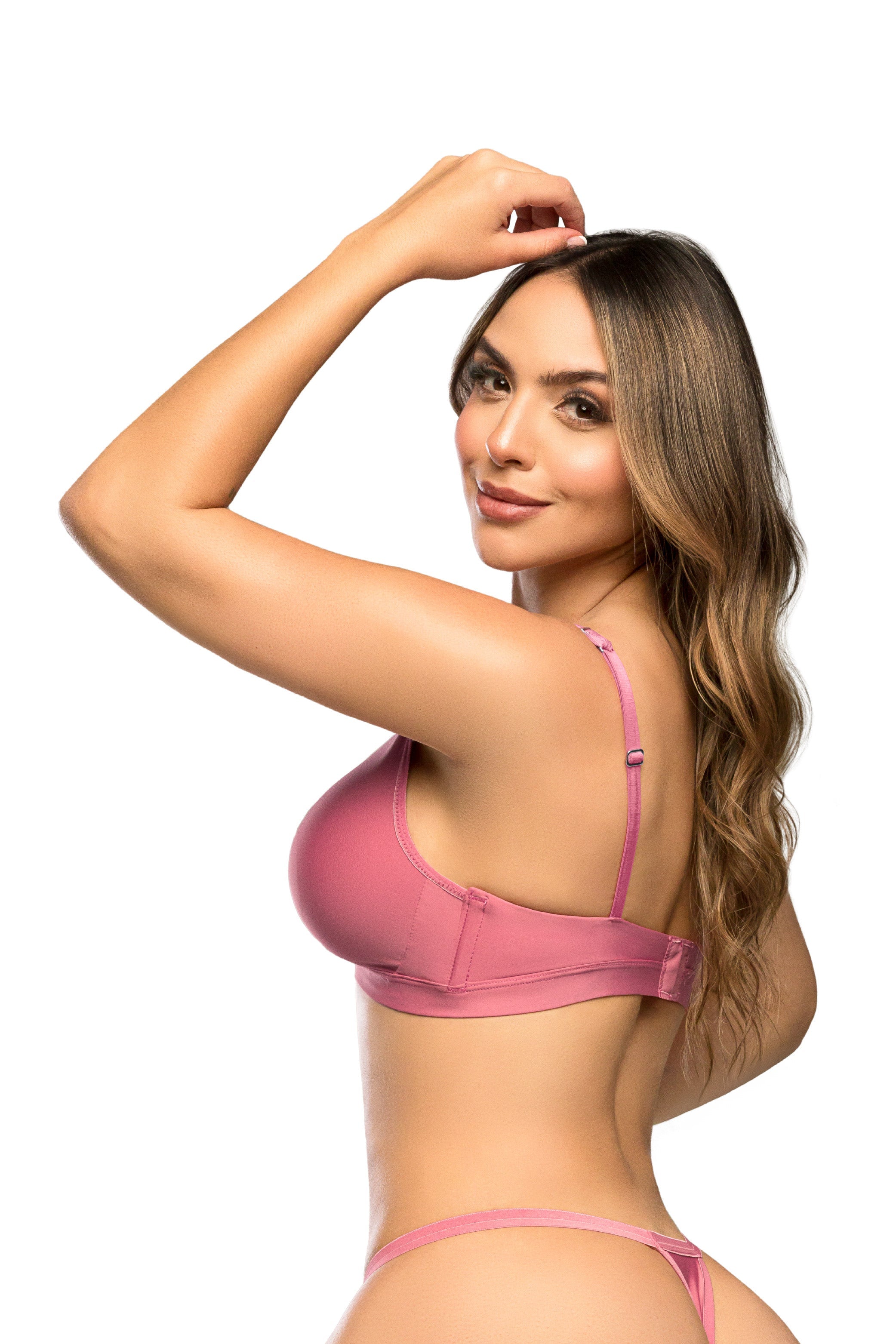 bralette sin costuras que no se marca
bralette con push up y soporte
bralette cómodo para uso diario
ropa interior sin varillas y con ajuste suave
bralette transpirable y liviano