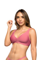 Bralette Pink SMI03053 con Realce Natural Mujer