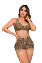 panty animal print, ropa interior femenina moderna, panty cómodo mujer, panty con diseño, panty sexy mujer