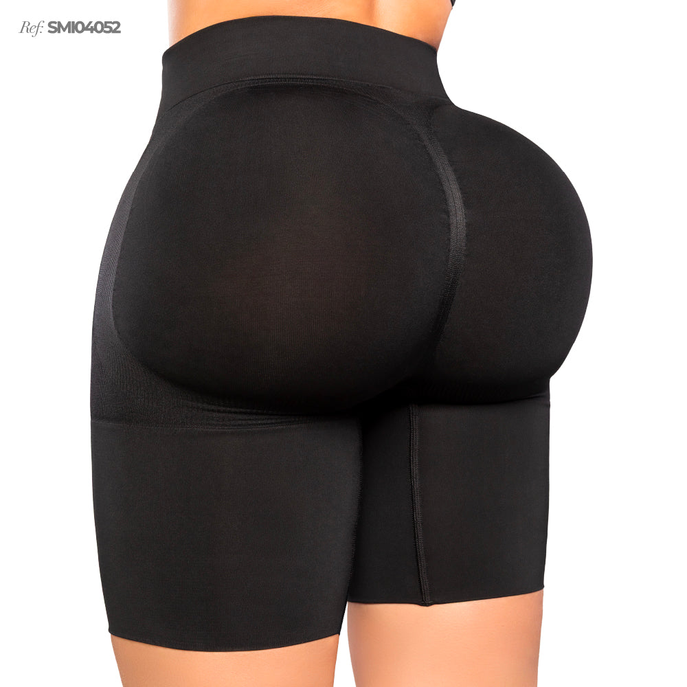 Set 2 piezas Panty mas Tanga Seamfree Stagmi Coor Black