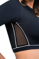 Conjunto SMI1395 – Top Deportivo Espalda Abierta con Tiras Cruzadas
