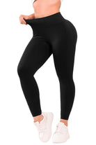 Leggings de entrenamiento sin costuras SMI1384 Black
