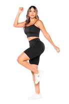 Bikers Seamfree SMI1388 sin costuras con efecto segunda piel y realce de glúteos – Tejido transpirable y ajuste cómodo