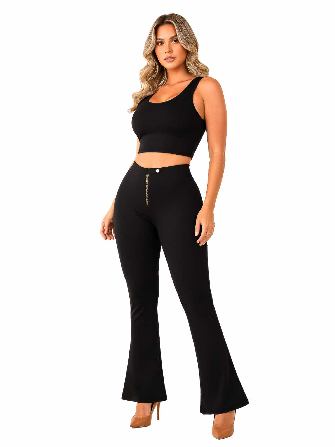 Legging Moldeador Ultrainvisible Bota Ancha SMI1399