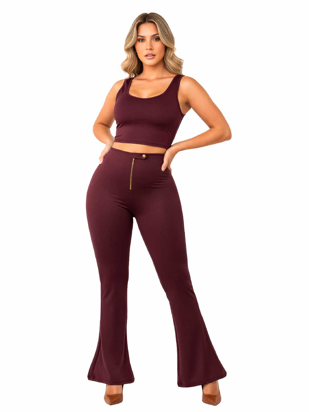 Legging Moldeador Ultrainvisible Bota Ancha SMI1399