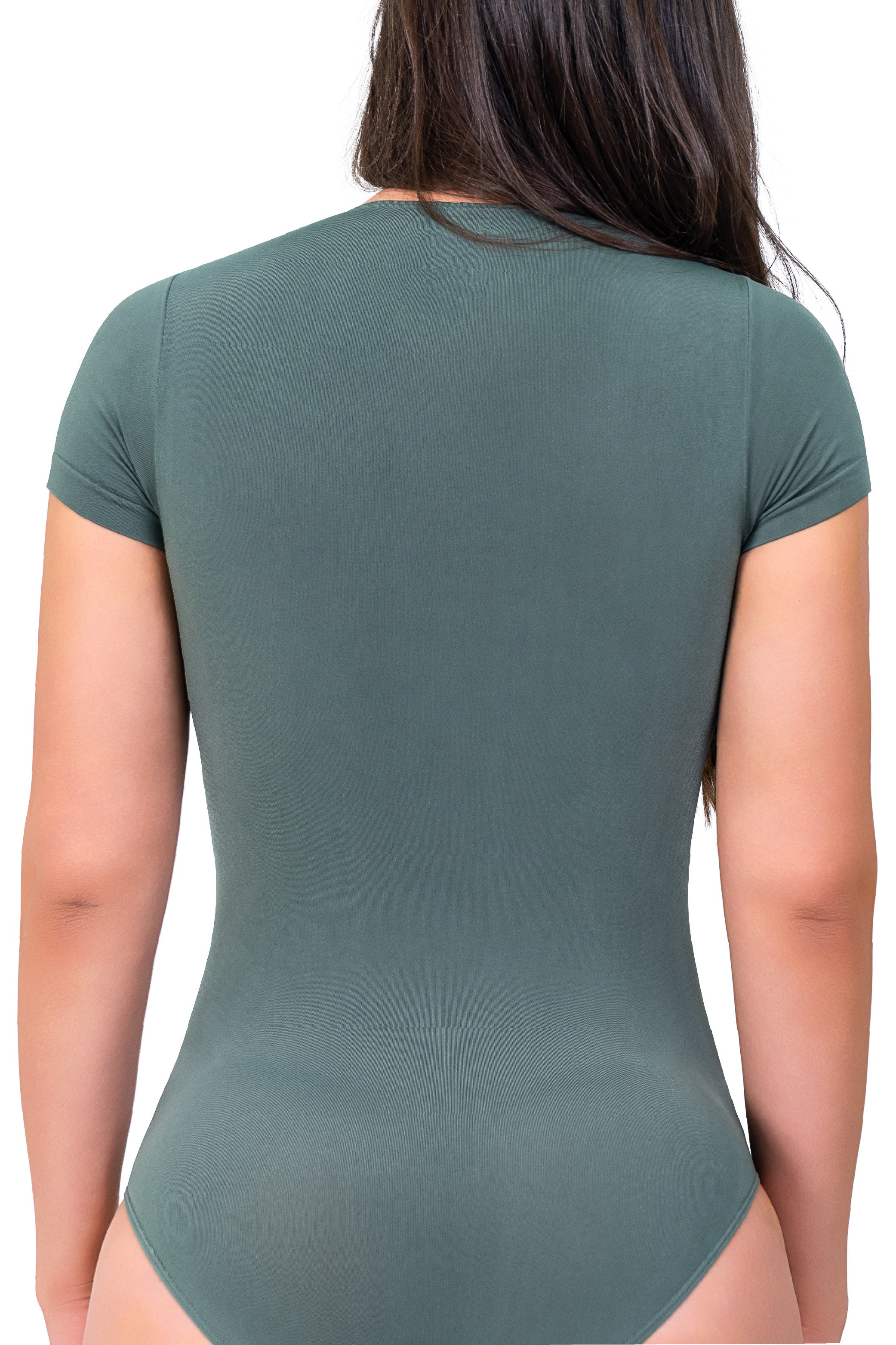 Cinturilla tipo chaleco alta compresión espalda cubierta
Cinturilla de látex moldeadora con broches frontales
