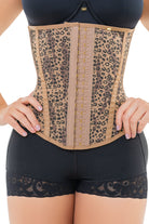 Cinturilla animal print, cinturilla con varillas, faja cocoa, cinturilla de compresión, cinturilla moldeadora, cinturilla con estilo, cinturilla 7 varillas, cinturilla femenina, moldeador cintura mujer, faja con diseño moderno, cinturilla ajustable, cinturilla para mujer 