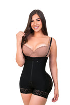 Faja Ultrainvisible strapless Stagmi SMI7151 con cierre frontal, soporte lateral y realce de glúteos – Tanga incluida y cierre perineal