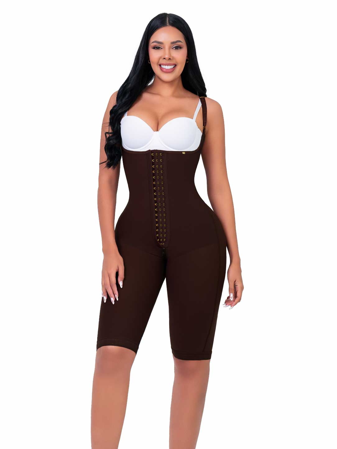 Faja SMI7201 Brown con sostén removible vista frontal