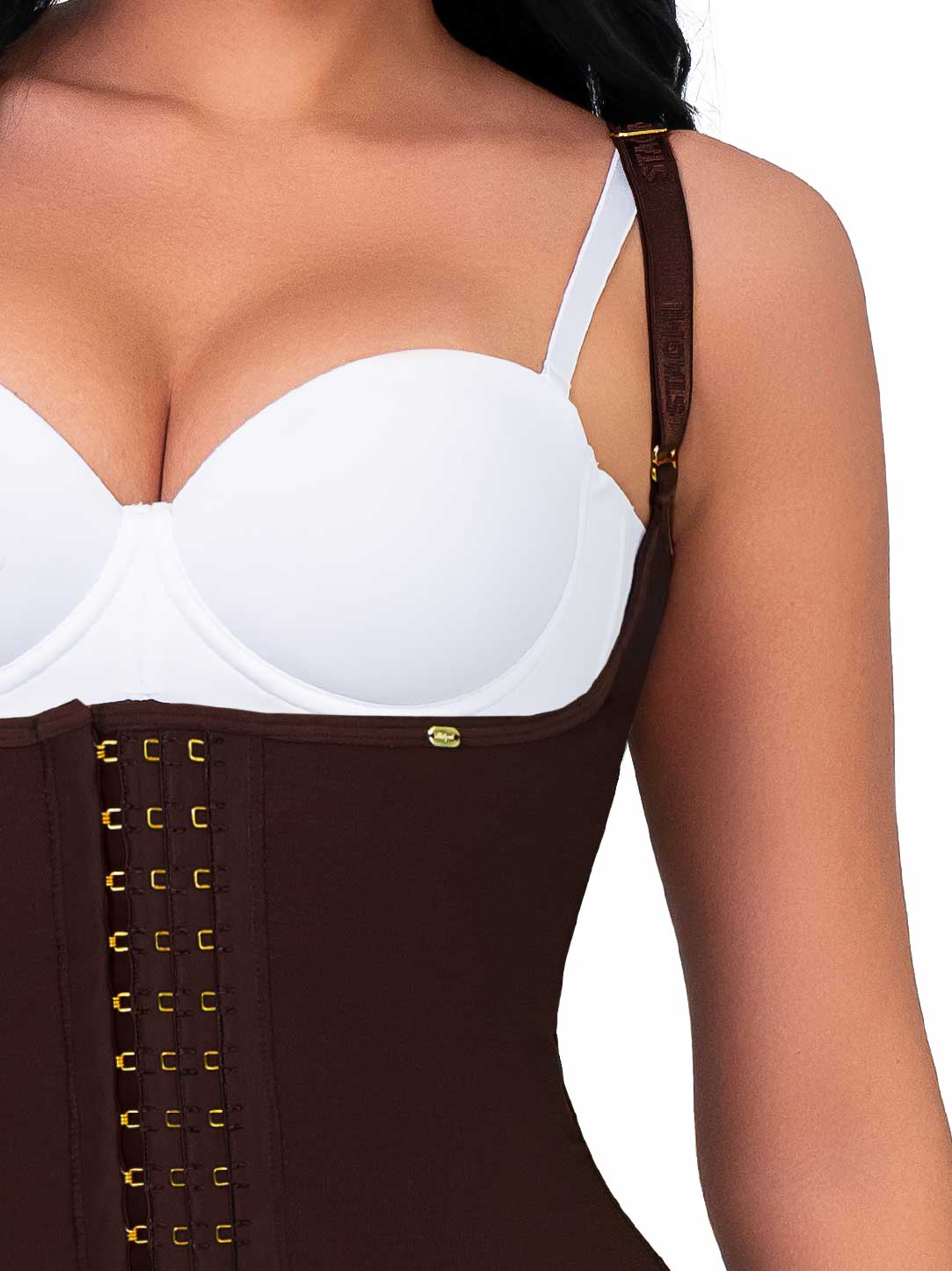 Detalle frontal Faja Ultrainvisible SMI7201 Brown