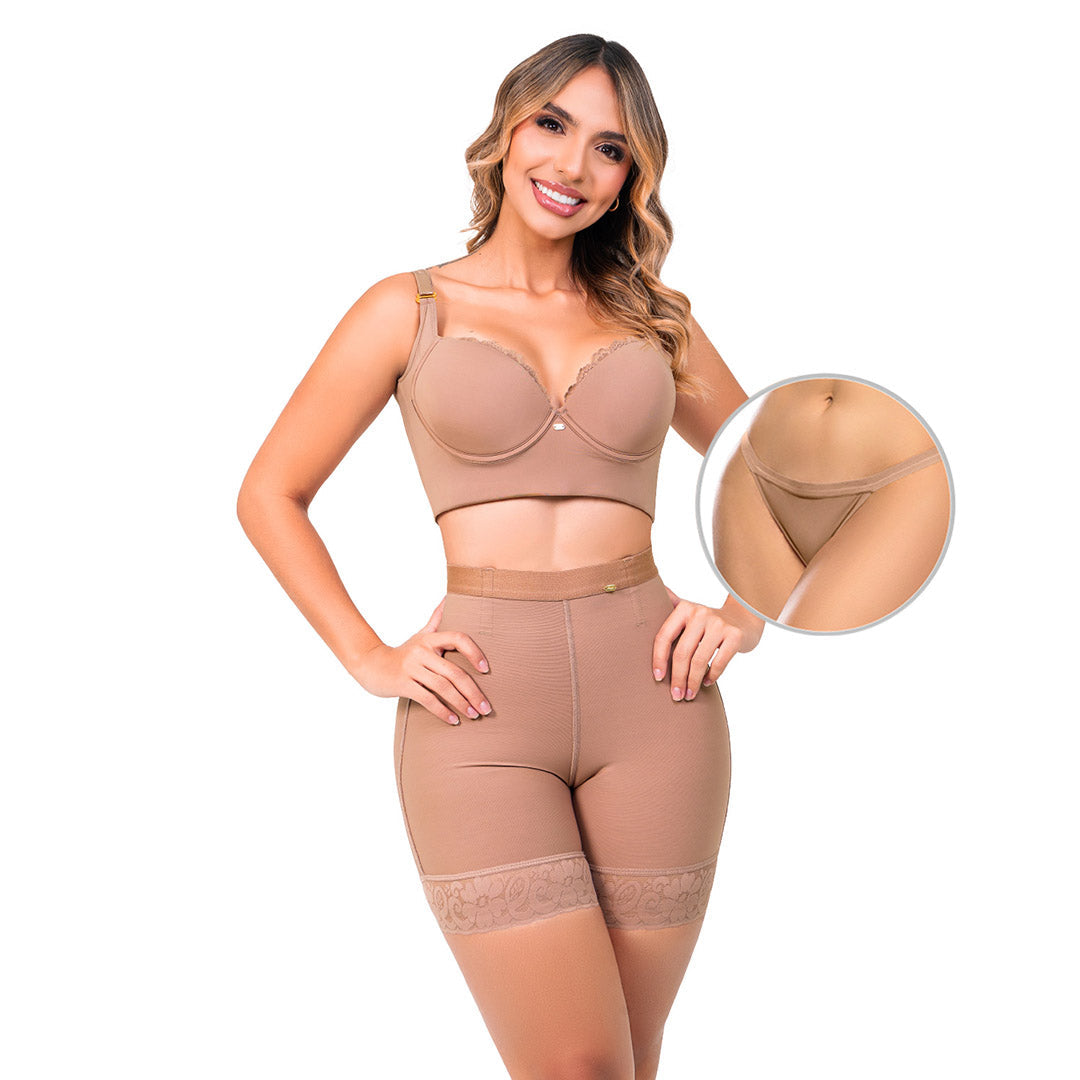 Panty Triple M UltraInvisible SMI04024 con Tanga Invisible SMI04038