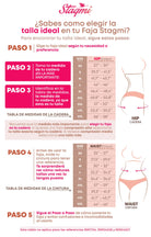 Tabla de medidas stagmi