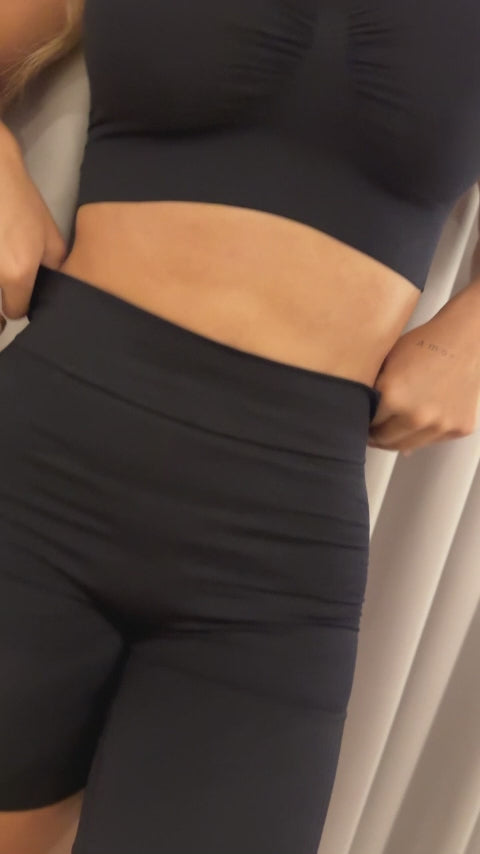 Short Sin Costuras con Tanga Gratis – Moldea y Realza sin Notarse seamfree Stagmi Cocoa y Black